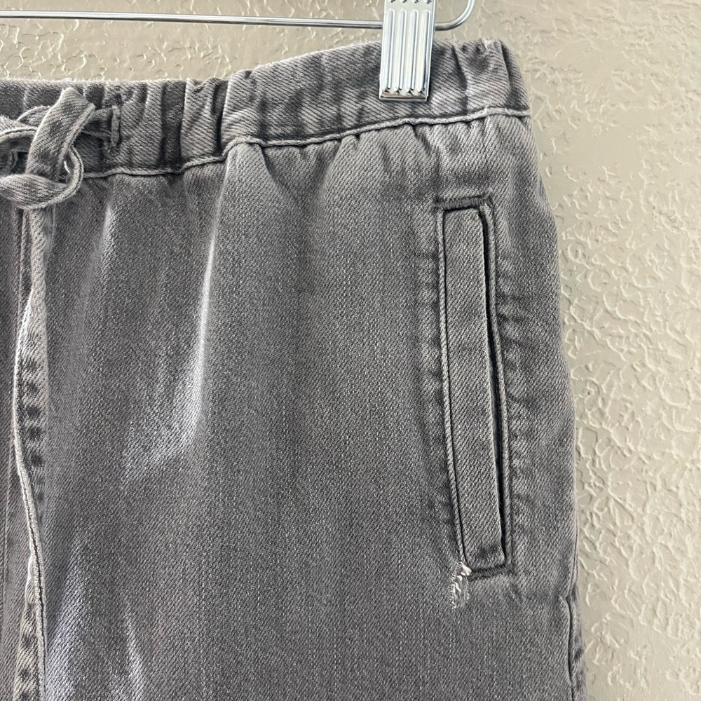 Y2K Zara Women’s‎ Casual Heather Gray Baggy Drawstring Waist Pants Size Small - Picture 4 of 10